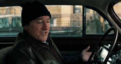 He said something, I don't know,
about his mother or - - The Irishman