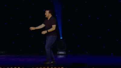 He said, "Sorry, was that okay?" - Ricky Gervais: Humanity