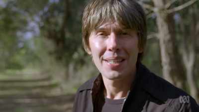 He said,
"Standing on a well-cooled cinder, - Brian Cox: Life Of A Universe