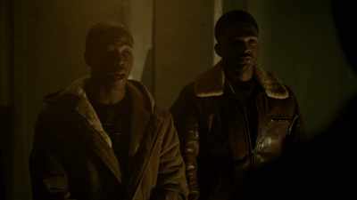 He said he stashed a packagein some girl's bag and ran. - Godfather of Harlem