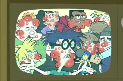 He said Susan and Mary Test
invented this stuff. - Johnny Test