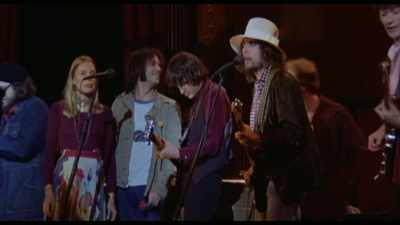 He said that The Band is
gonna give its last performance - Rumble: The Indians Who Rocked the World