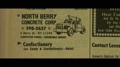 He said,
"These are all construction companies, - Fear City: New York vs The Mafia