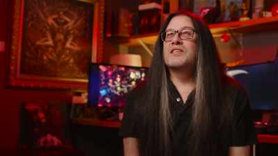 He said, 'We're working
on a really cool game, - FPS: First Person Shooter