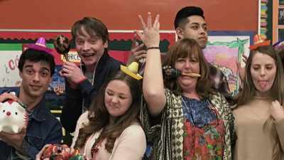 He saved lunch,
with a big assist from Ms. Shapiro. - American Vandal