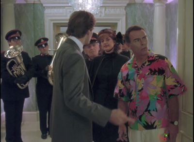 He saw you.
How could he have seen you? - Quantum Leap