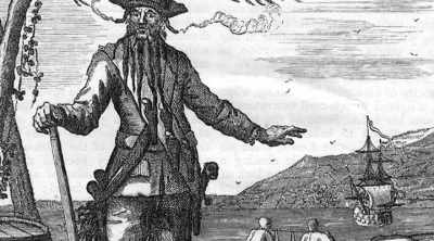 He says that blackbeard
deliberately ran - Mysteries of the Deep