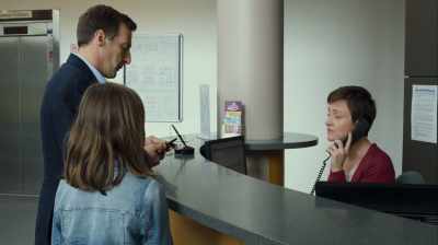 He says he called some doctor about getting
permission to visit but can't remember who. - Happy End