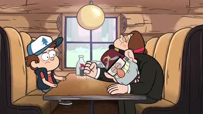 He says--he says he's-- What? - Gravity Falls