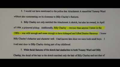 He says that he went to the police - The Innocent Man
