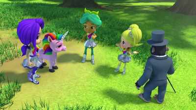 He says he's so happy
to be with his kind again - Rainbow Rangers
