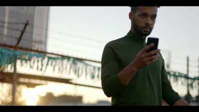 He says, "Is it okay for me
to patch you through - Generation Hustle
