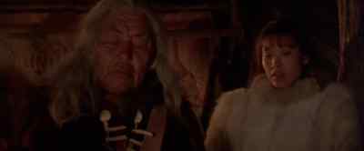 He says it was nothing.
He thought you were a bear. - On Deadly Ground