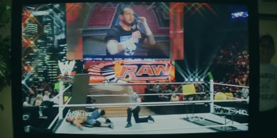 He says, "John Cena,while you're laying there, - Monster Factory
