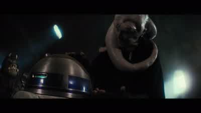 He says that our instructions are to give it only to jabba himself. - Star Wars: Episode VI   Return of the Jedi