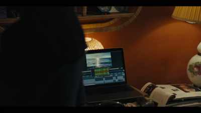 He says something at the end,
but it's cut off. - Mare of Easttown