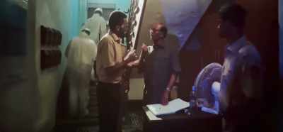 He says that Srivastav had not
stepped out today - Chup