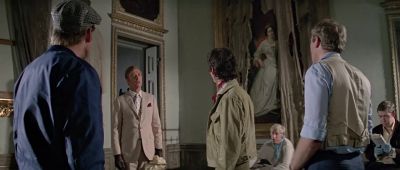 He says he wants to sit up in front with the driver - The Italian Job