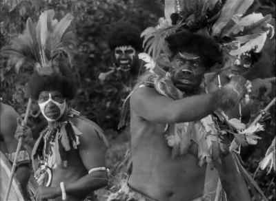 He says yes, he did, because his village
is destroyed... - Son of Kong