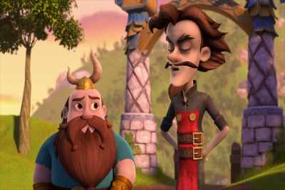 He scared a sheep I was trying to load - Dragons: Rescue Riders