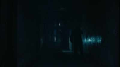 He scares prying eyes away. - Alien Invasion