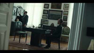(he scoffs) - The Ipcress File