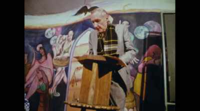 He was seeing
that there was a countdown - Spaceship Earth