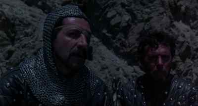 He seems to be rowing for six men. - Sinbad and the Eye of the Tiger