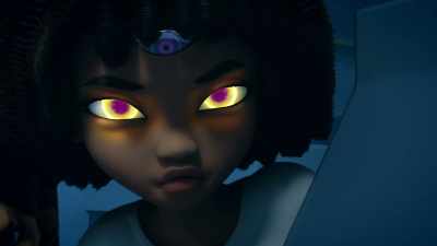 He seems more powerful.
But I can't read fully, as if... - Miraculous World: New York, United HeroeZ