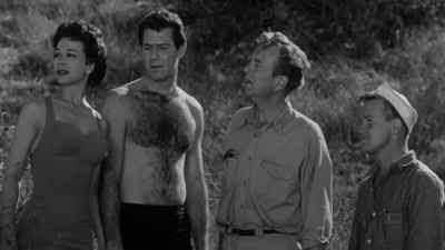 He seems pretty definite, Jim. - Attack of the Crab Monsters