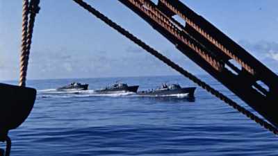 HE SENDS AN ARMADA, - The Pacific War in Color