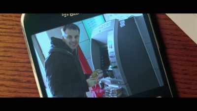 He sent pictures
when he was in China - The Jewel Thief