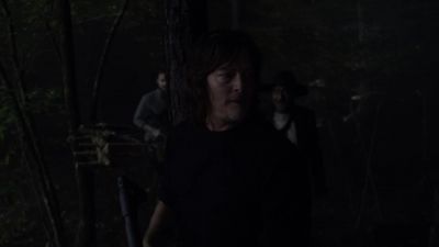 He set traps for them. - The Walking Dead