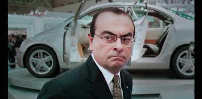 He was short and bald back then, - Fugitive: The Curious Case of Carlos Ghosn