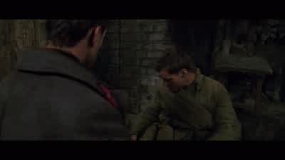 He shot him even though he jumped first. - Enemy at the Gates