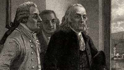 He should ask the king for
permission to negotiate - Benjamin Franklin