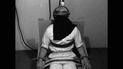 He should spring
the trapdoor
under the gallows, - Crazy, Not Insane