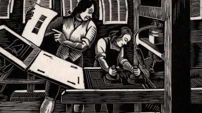 He signed
a 9-year apprenticeship, - Benjamin Franklin