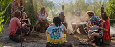 ♪ He sings his song
From banana trees ♪ - Barb and Star Go to Vista Del Mar