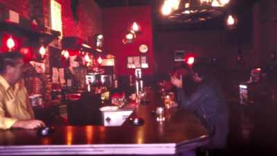 He was sitting
at the table by himself, - Ted Bundy: Falling for a Killer