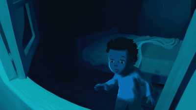 He is small, just three years old,
and scared. - Life, Animated