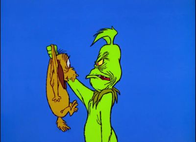 He snarled with a sneer - How the Grinch Stole Christmas!