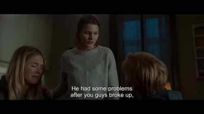 He had some problems
after you guys broke up, - Lake of Death