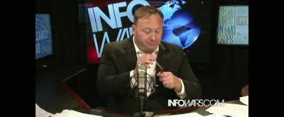 He somehow turned
some geopolitical story - The Truth vs. Alex Jones