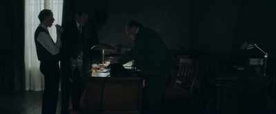 He spends his days in his office,
having lunch with clients. - Maigret