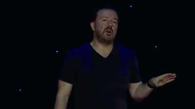 He once spent an hour in the pound shop - Ricky Gervais: Humanity