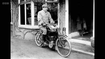 He splashed out on the latest
Roc motorcycle to roar - Killing Sherlock: Lucy Worsley on the Case of Conan Doyle