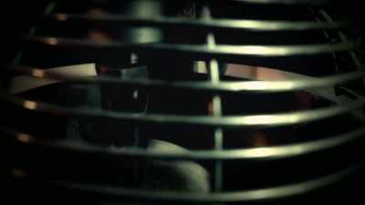 He spoke with a stammer, - First Blood