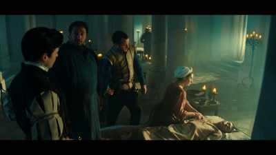 He spoke with the abbot
and Prior Mortimus for a short while. - Shardlake