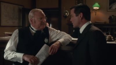 He was spotted in buffalo. - Murdoch Mysteries